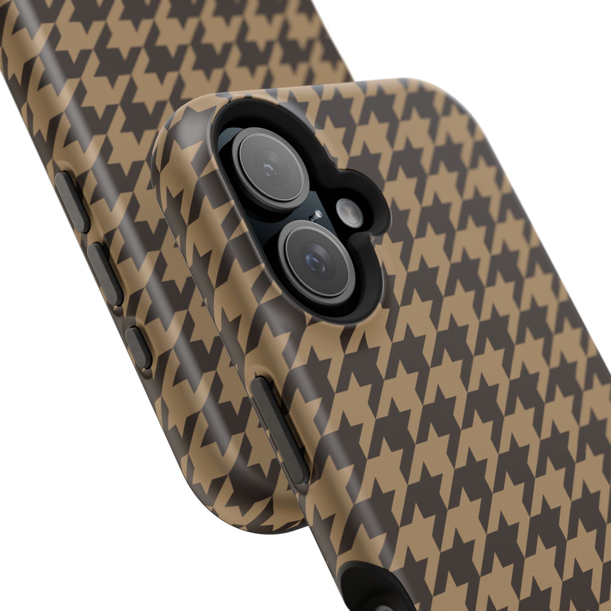 Chocolate Chip Cookie Houndstooth Case