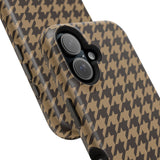 Chocolate Chip Cookie Houndstooth Case