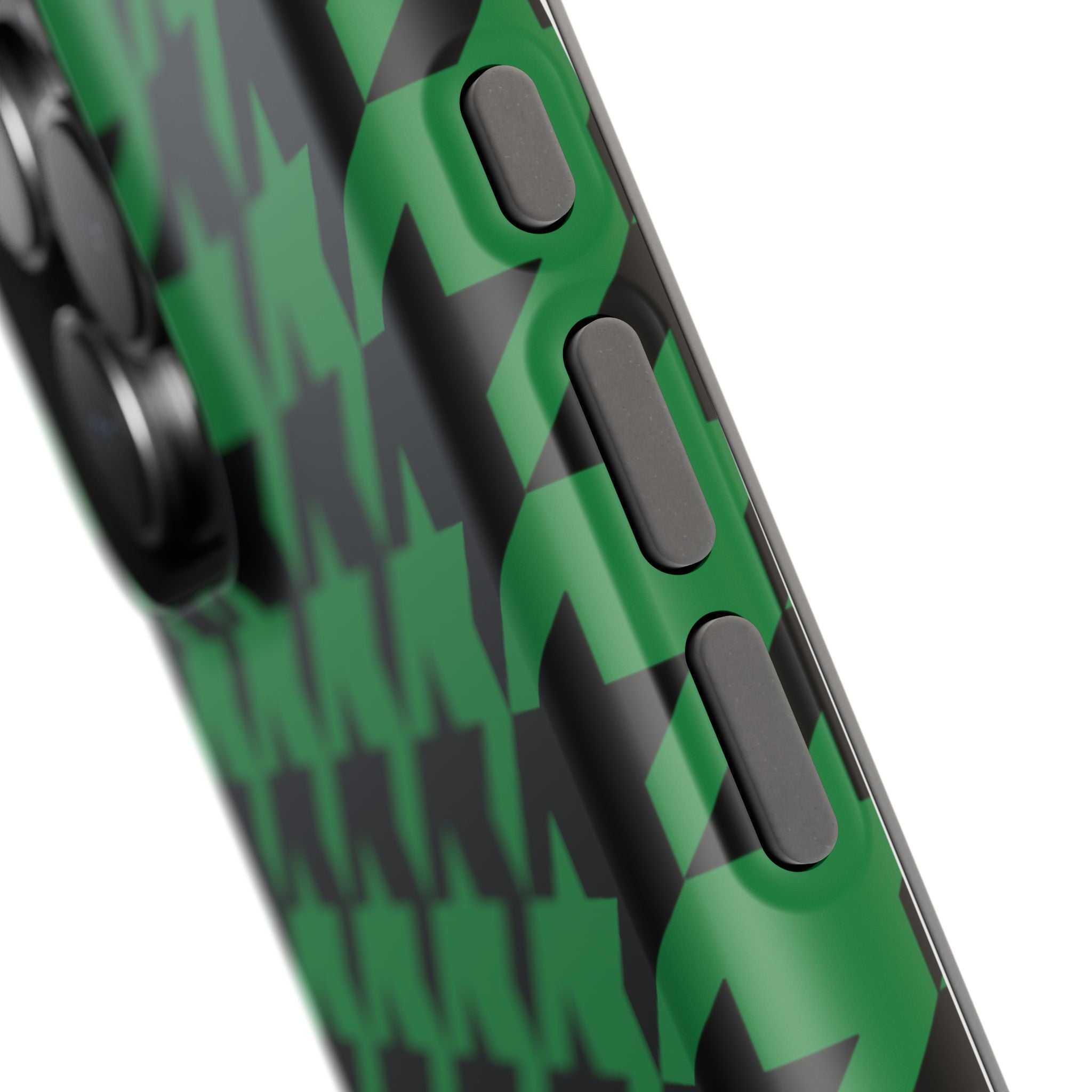 Green Houndstooth Case