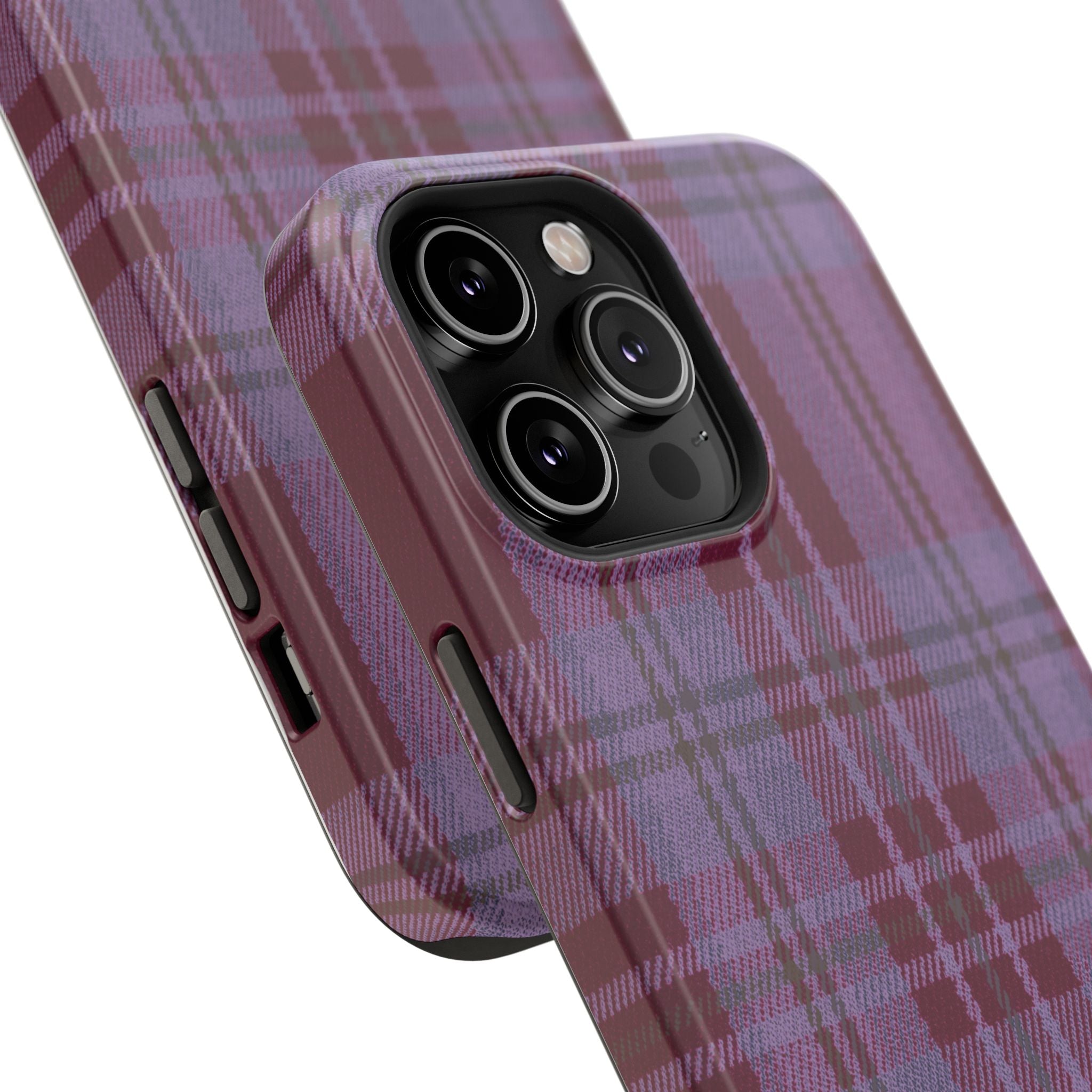 Magenta Plaid Case