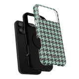 Mint Chip Houndstooth Case