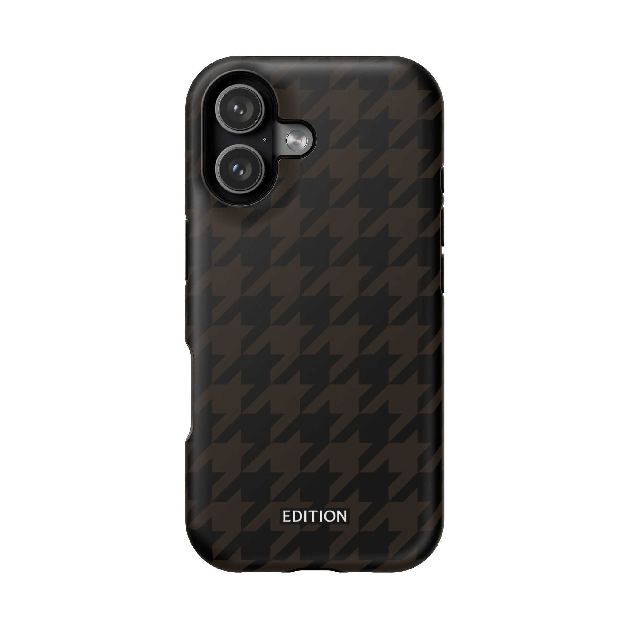 Brown Houndstooth Case