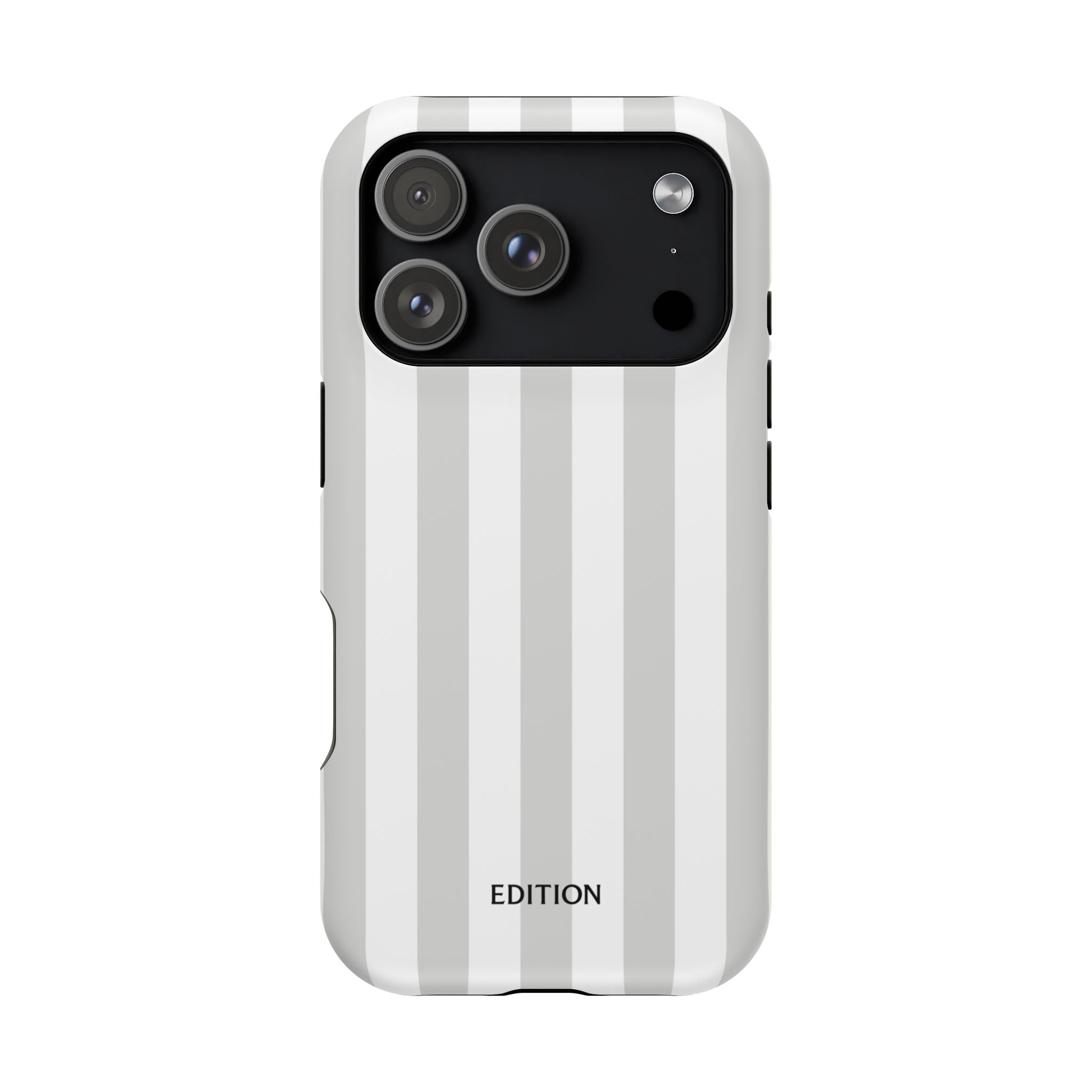 Grey Beach Stripe Case