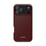 Dark Red Solid Case