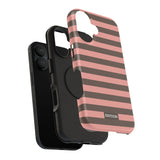 Peach Stripe Case