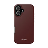 Dark Red Solid Case