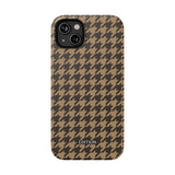 Chocolate Chip Cookie Houndstooth Case