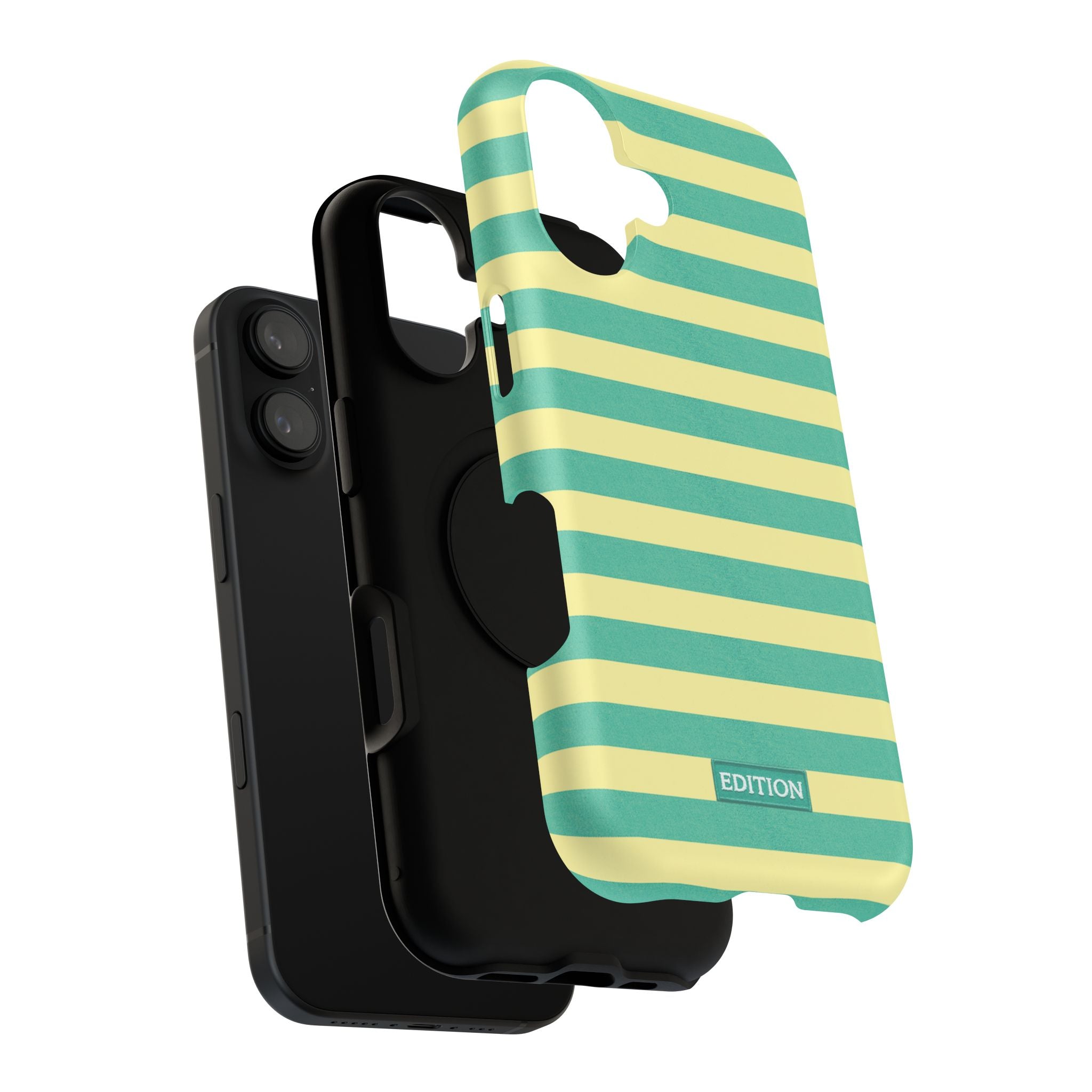 Teal Stripe Case