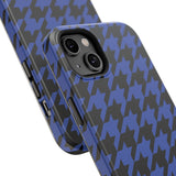 Blue Houndstooth Case