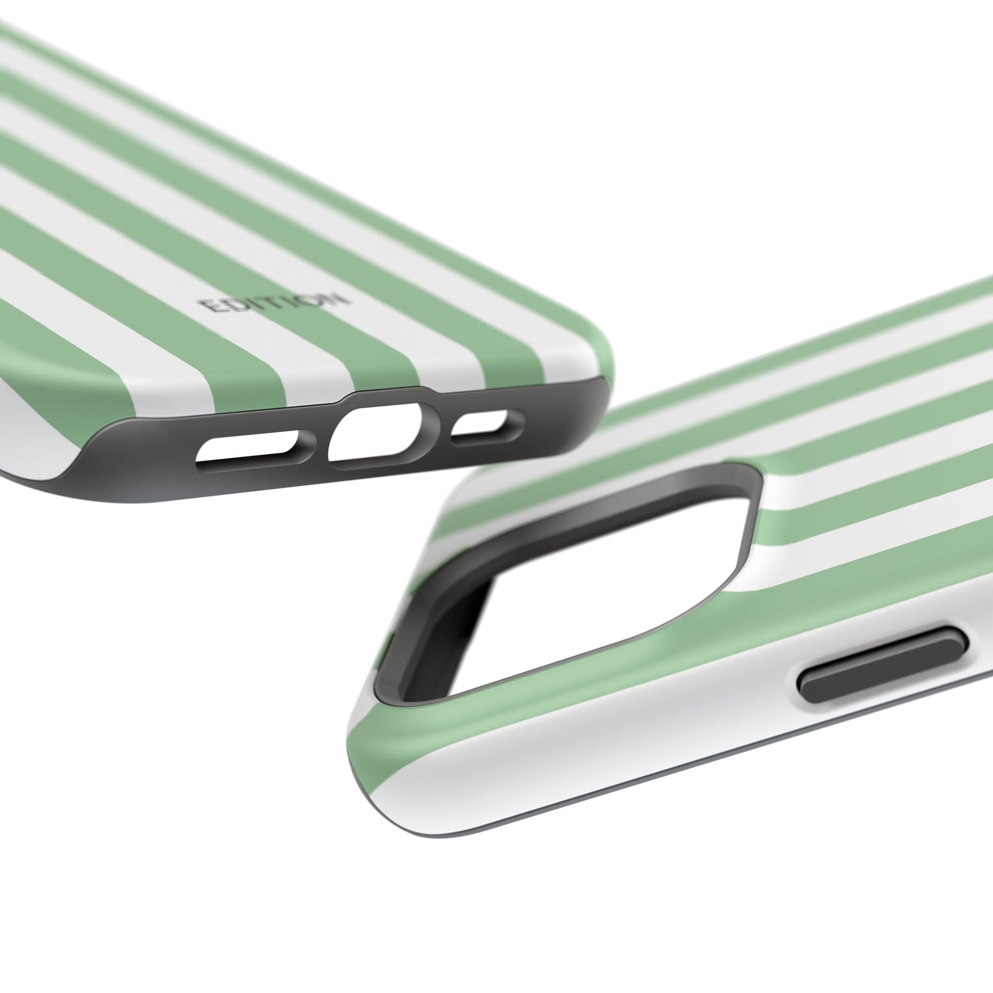 Green Beach Stripe Case