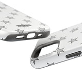 Grey and White Star Case