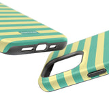Teal Stripe Case