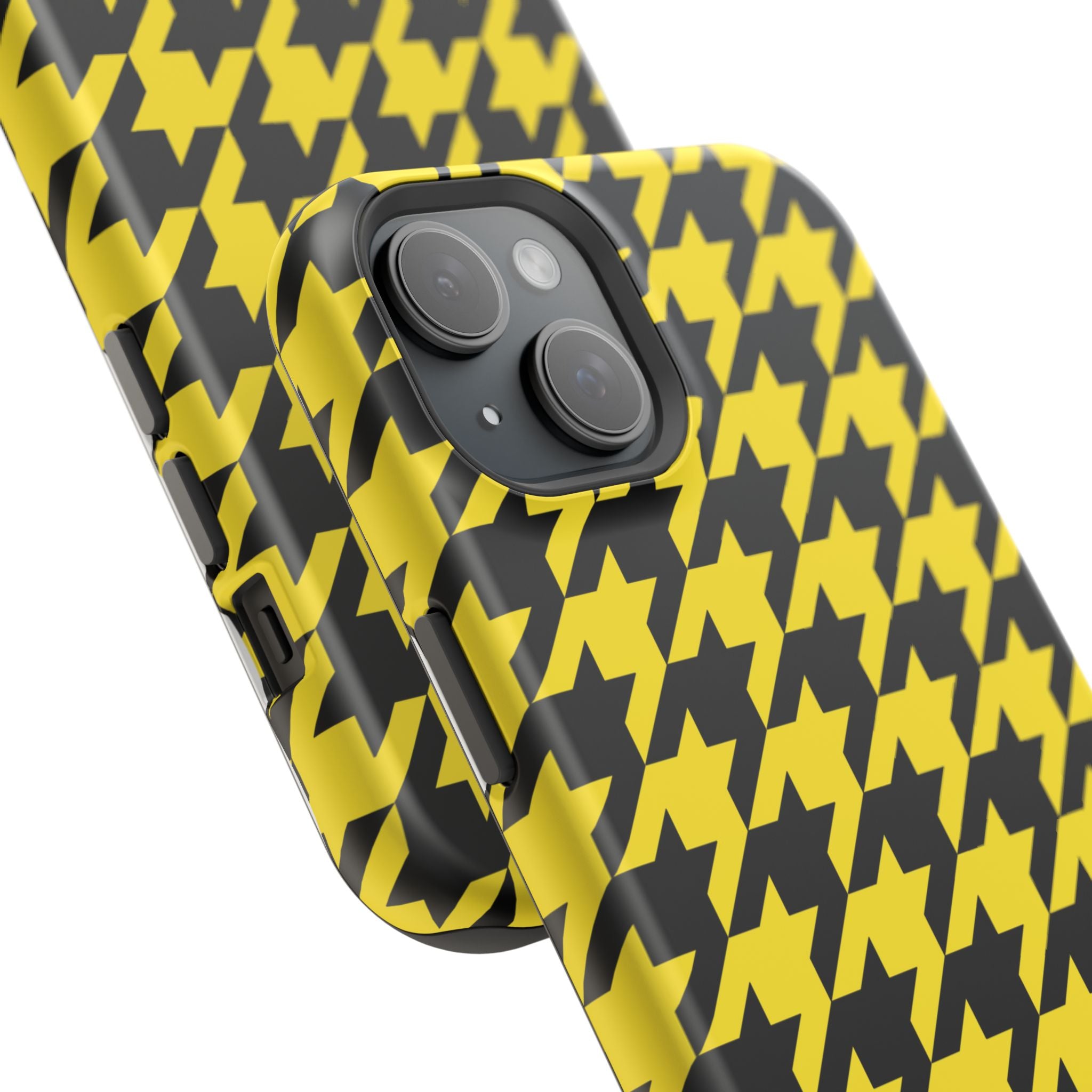 Yellow Houndstooth Case