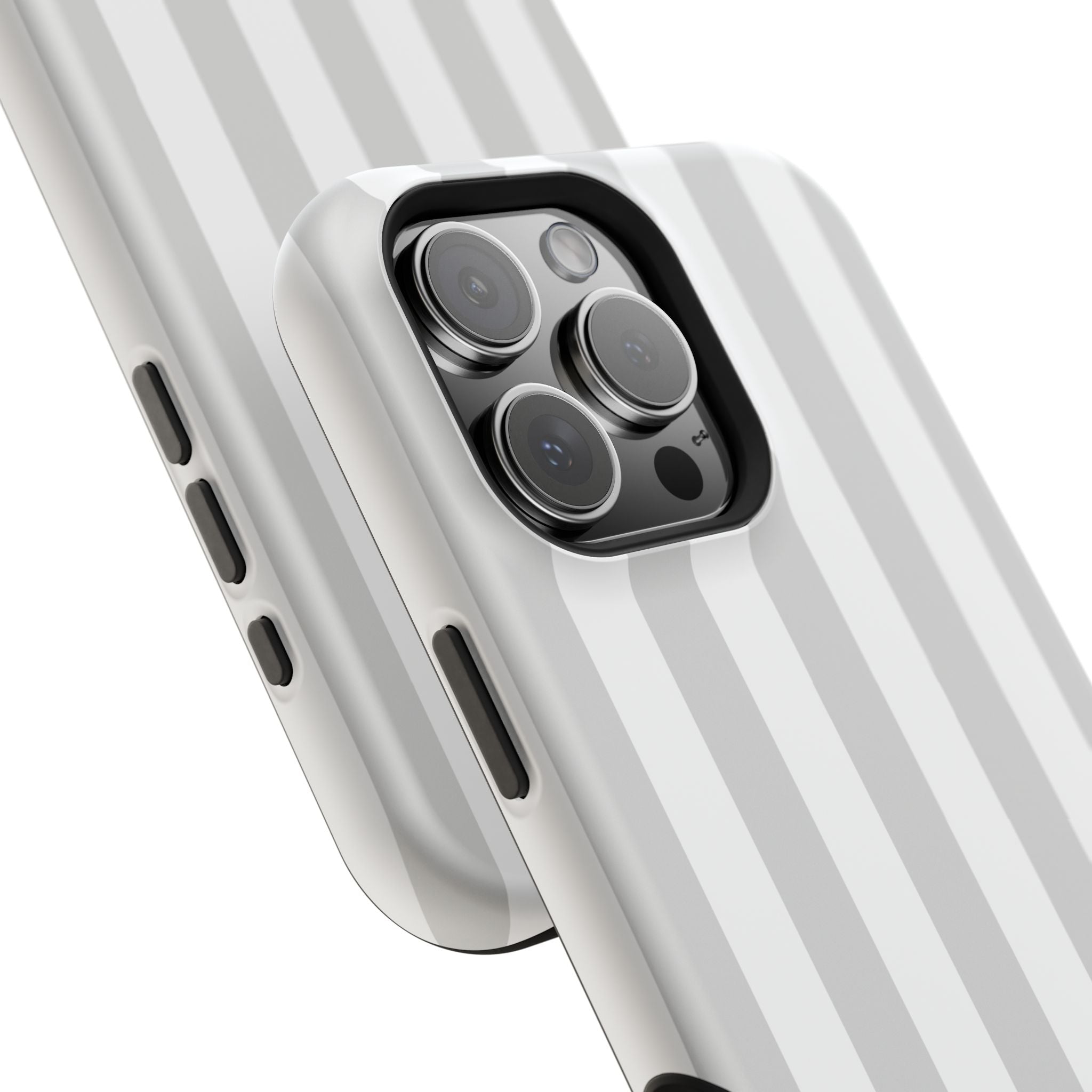 Grey Beach Stripe Case