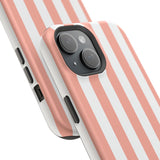 Peach Beach Stripe Case