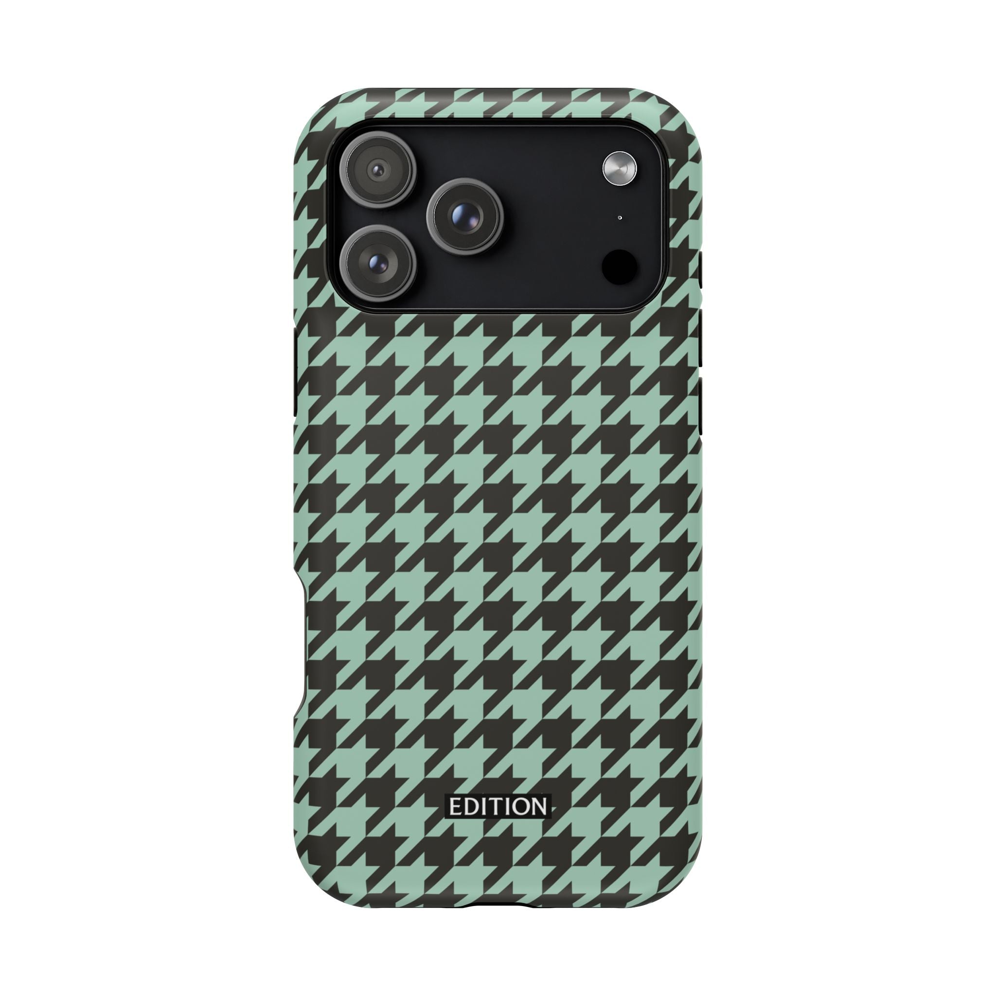 Mint Chip Houndstooth Case