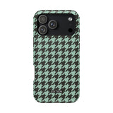 Mint Chip Houndstooth Case