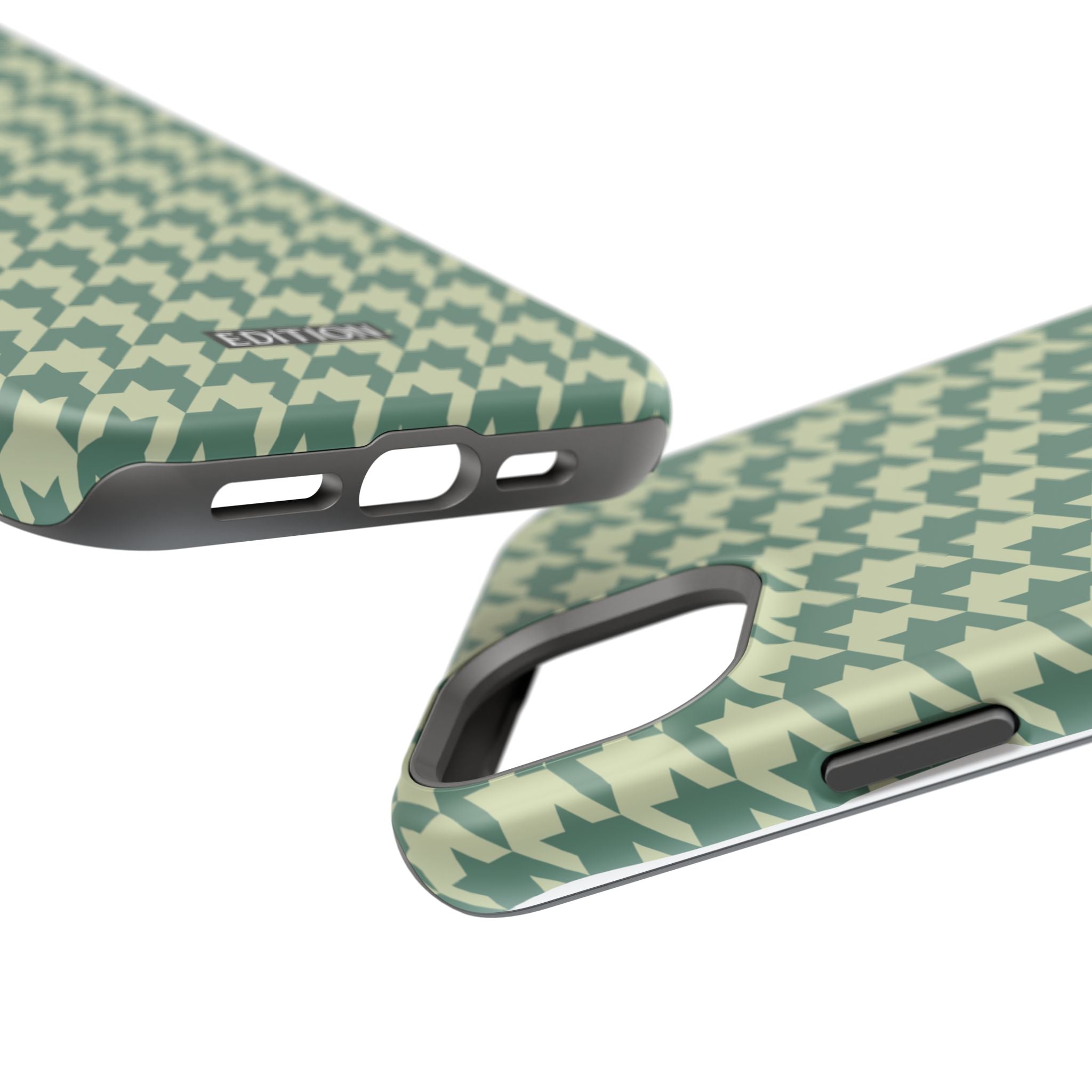 Key Lime Pie Houndstooth Case