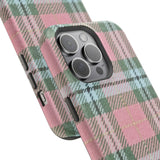 Baby Pink Plaid Case