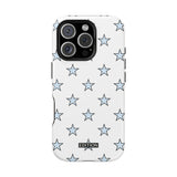 Blue and White Star Case