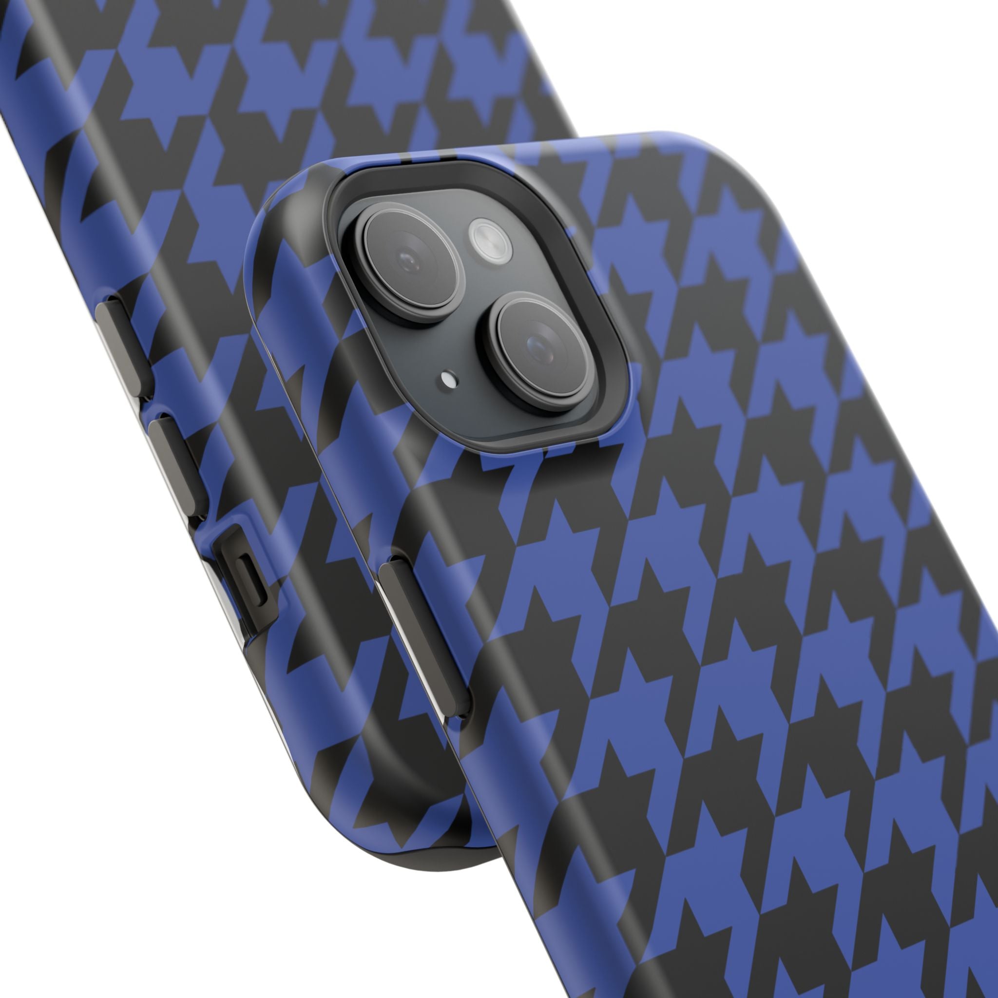 Blue Houndstooth Case