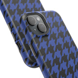 Blue Houndstooth Case