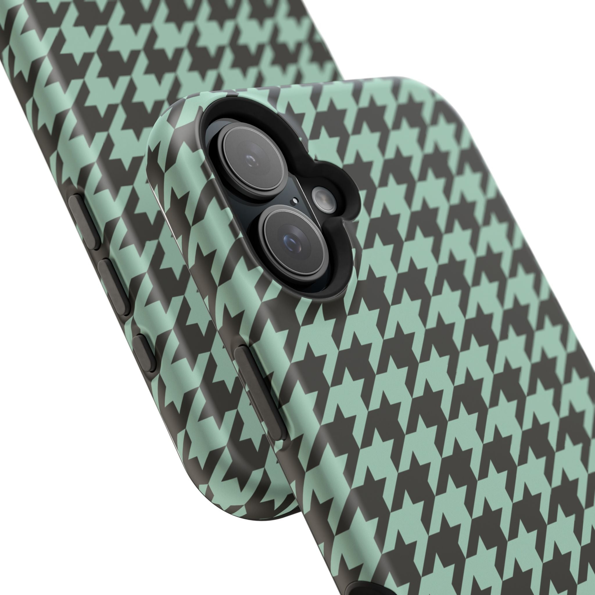 Mint Chip Houndstooth Case
