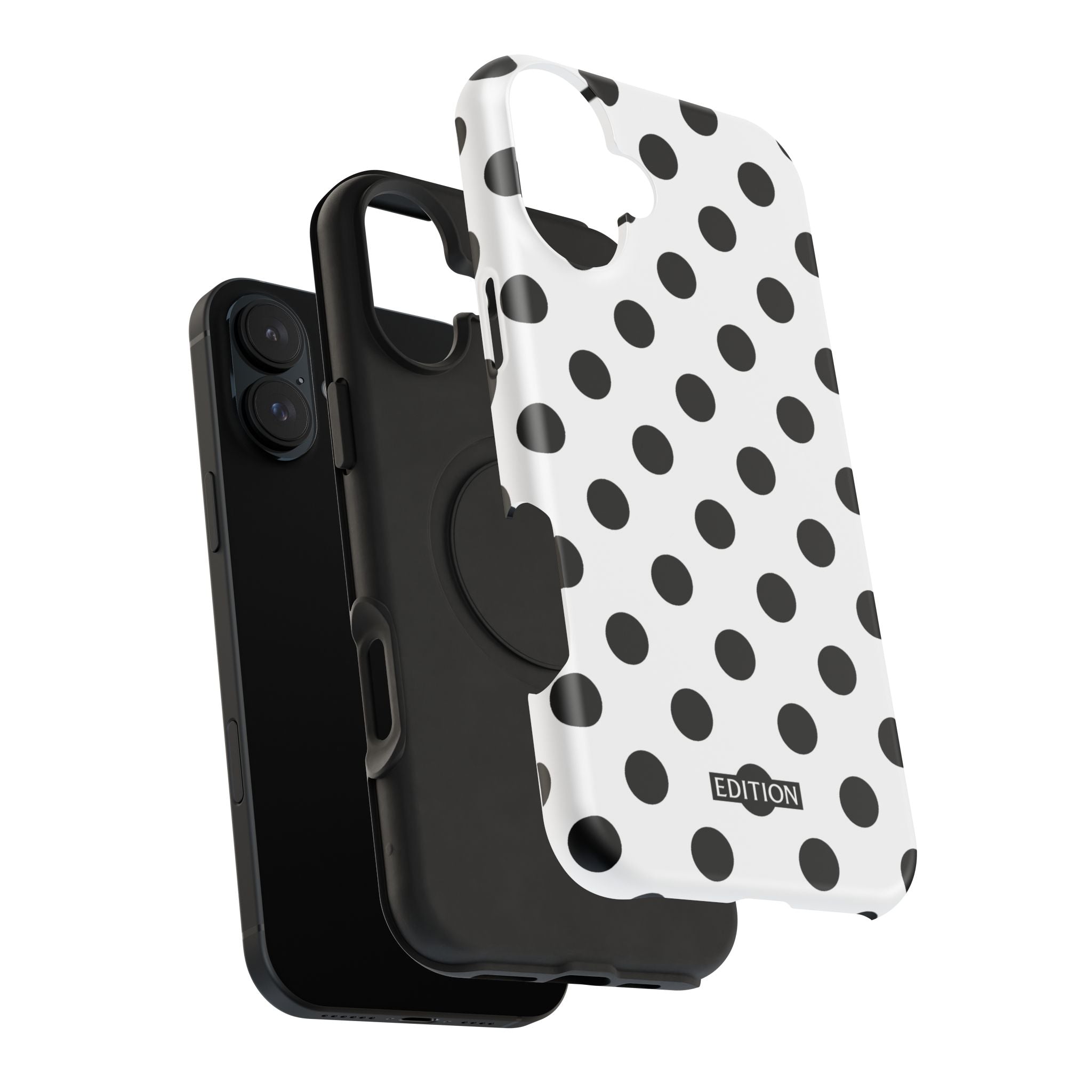 Black and White Polka Dot Case