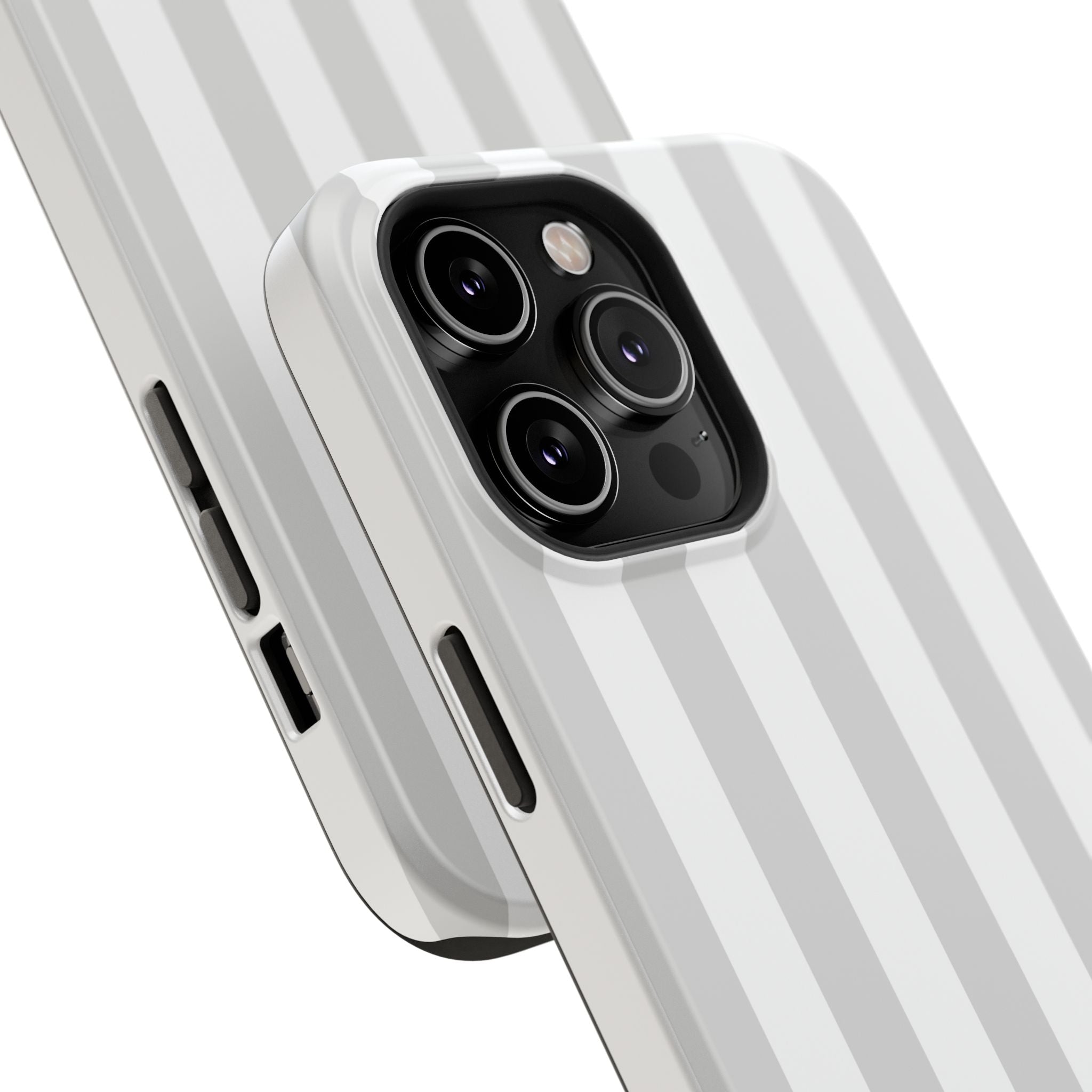 Grey Beach Stripe Case