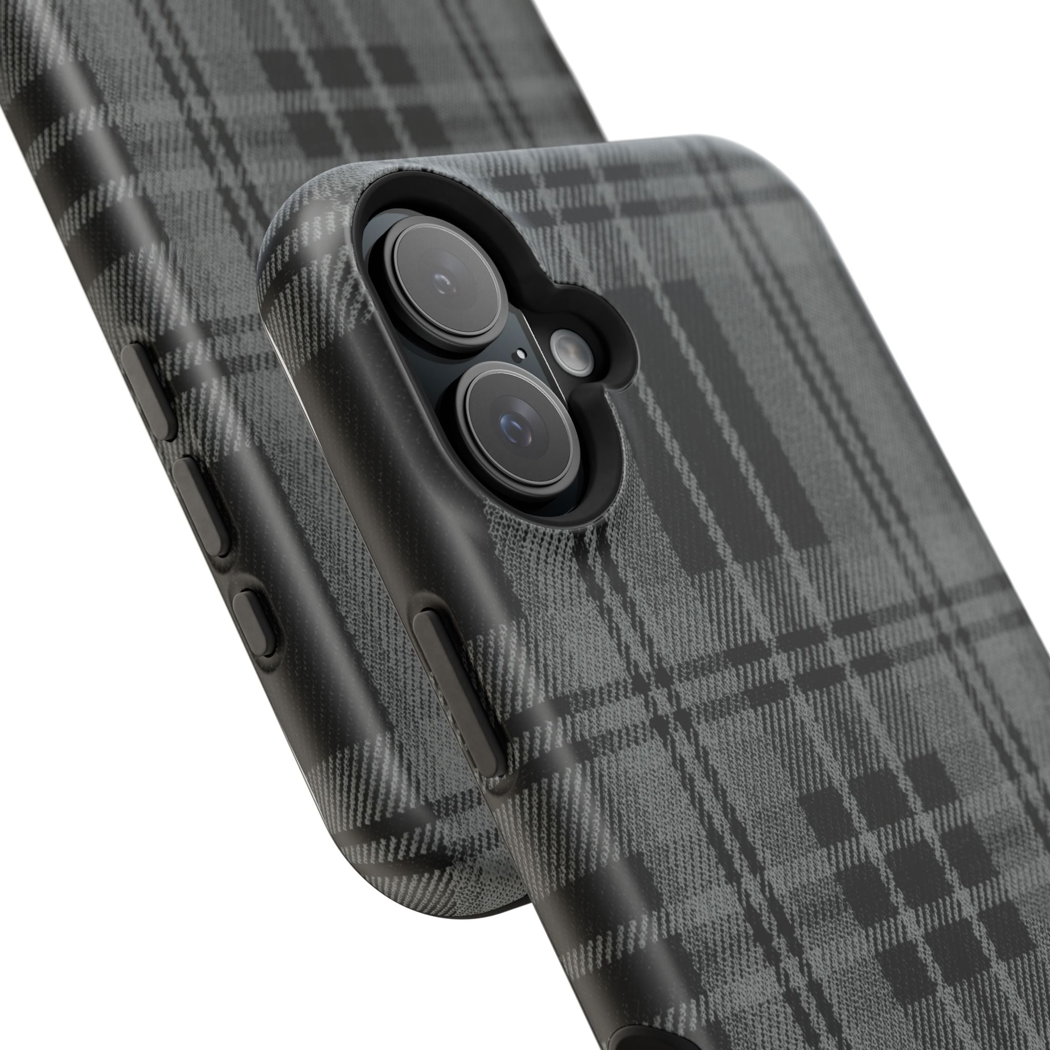 Black Plaid Case