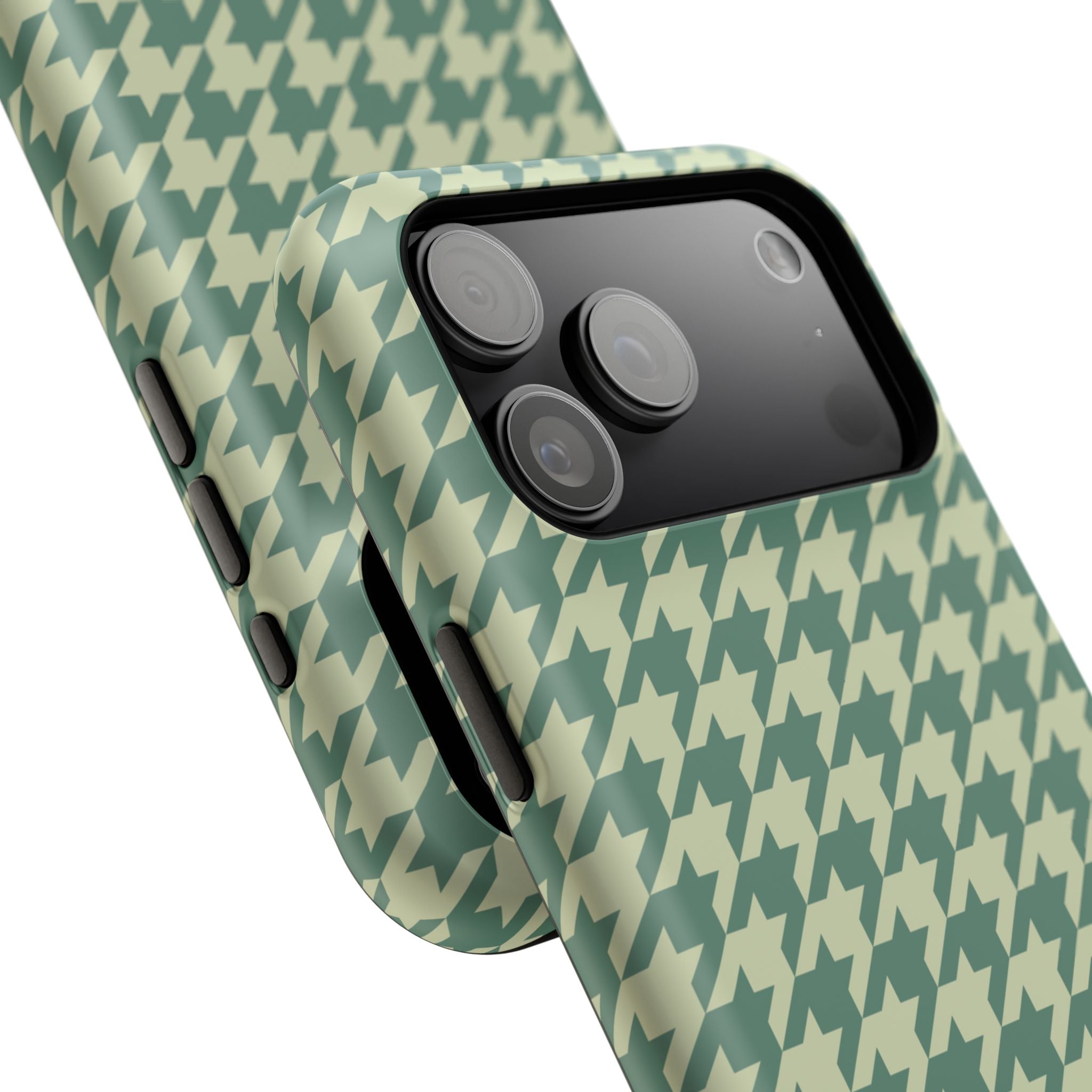 Key Lime Pie Houndstooth Case