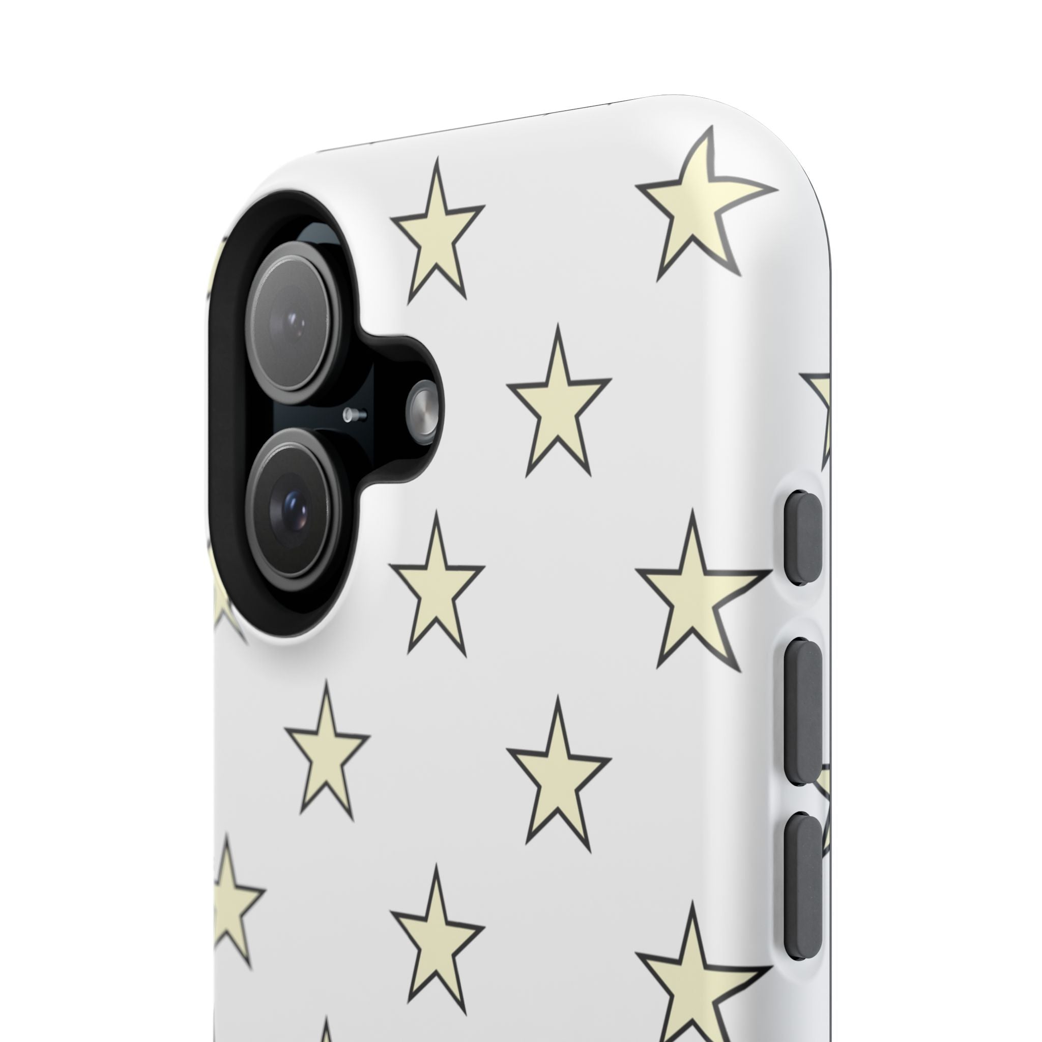 Yellow and White Star Case