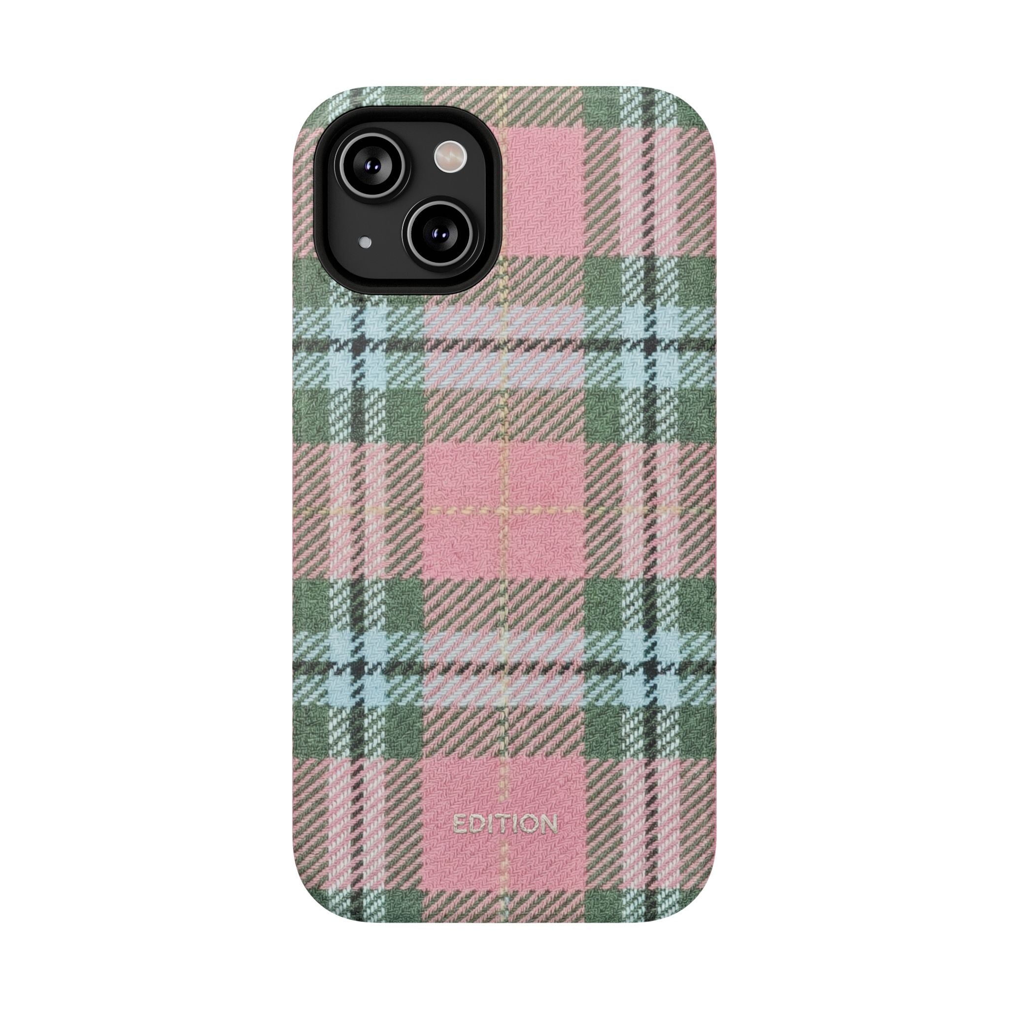 Baby Pink Plaid Case