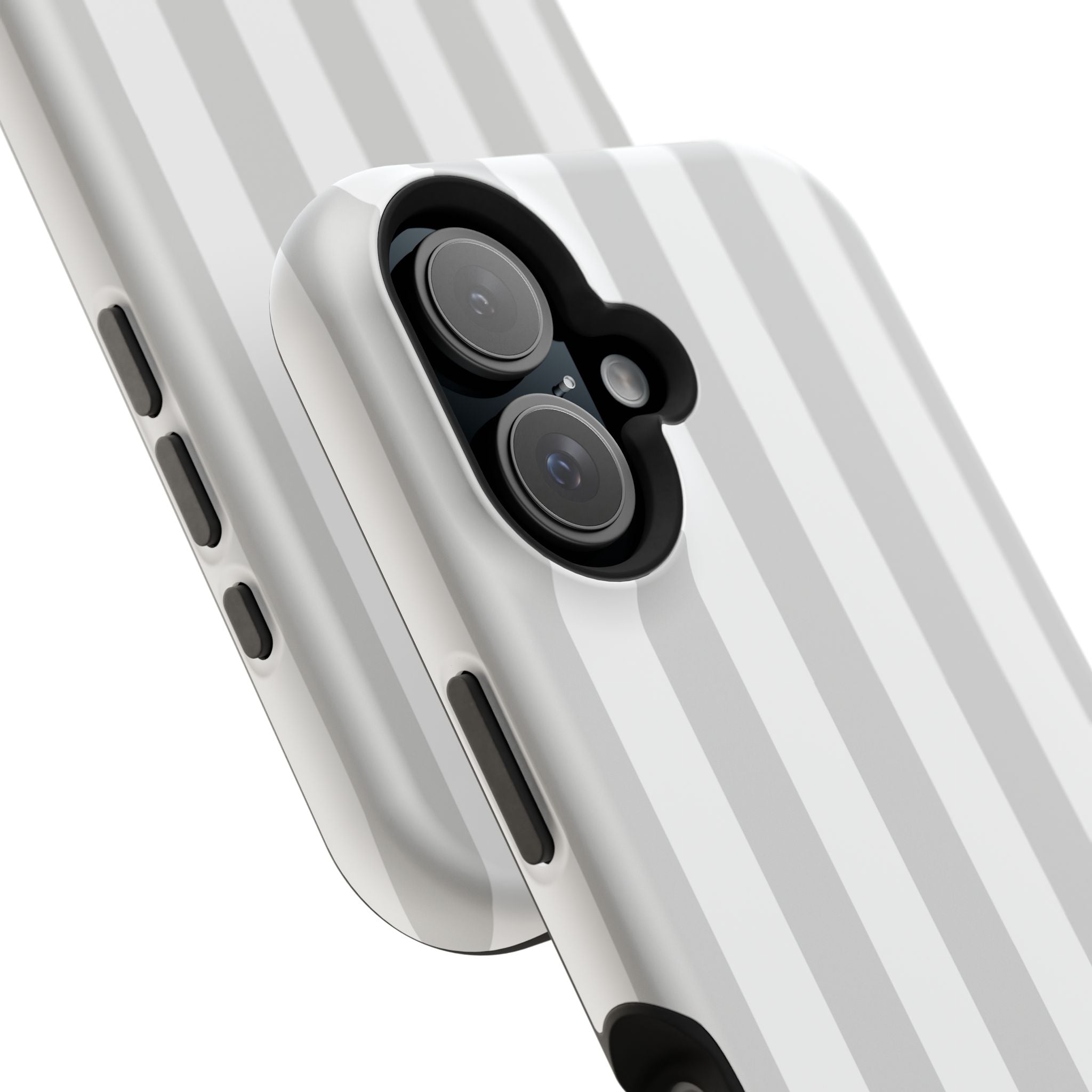 Grey Beach Stripe Case