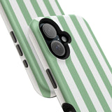 Green Beach Stripe Case