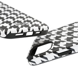 Black and White Houndstooth Case