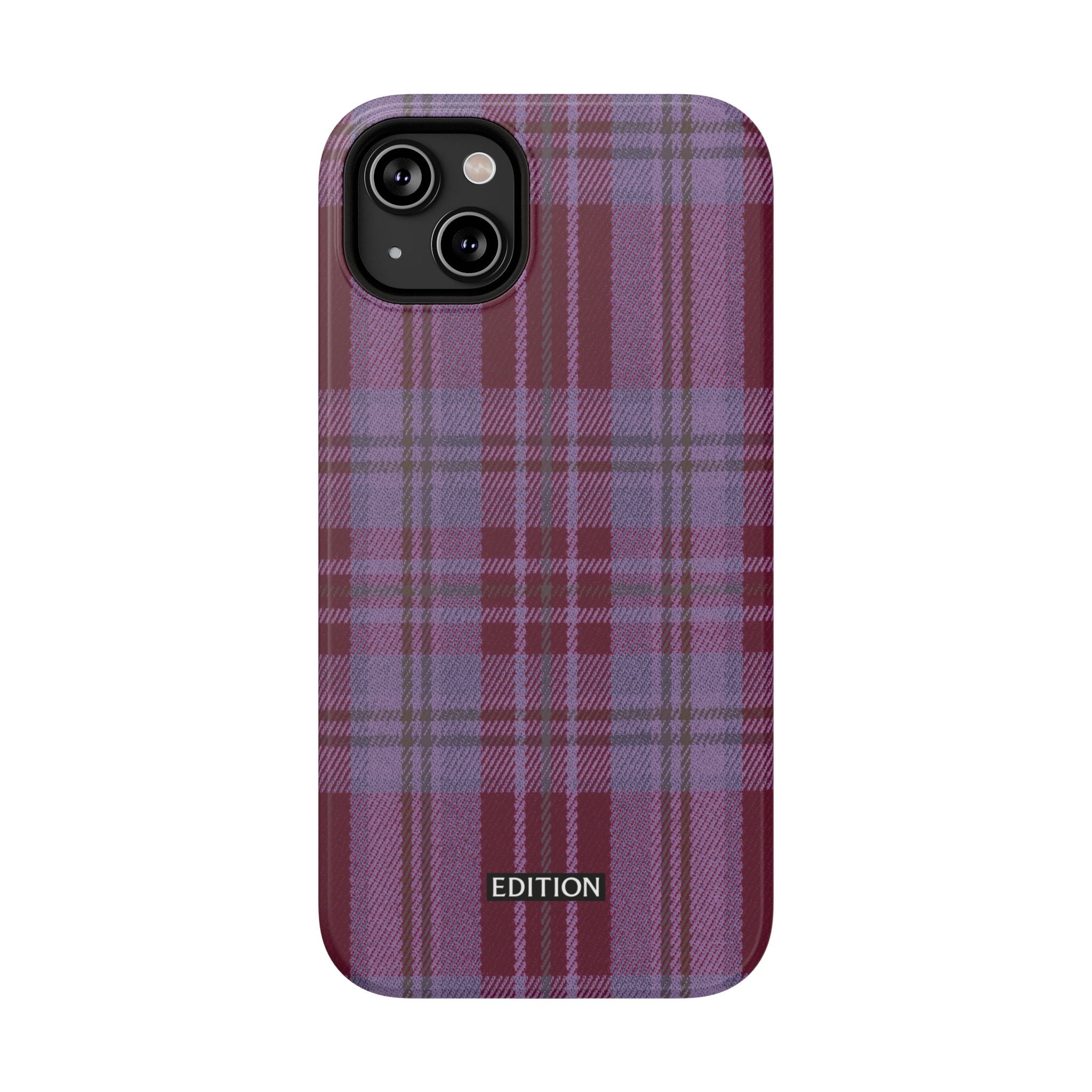 Magenta Plaid Case