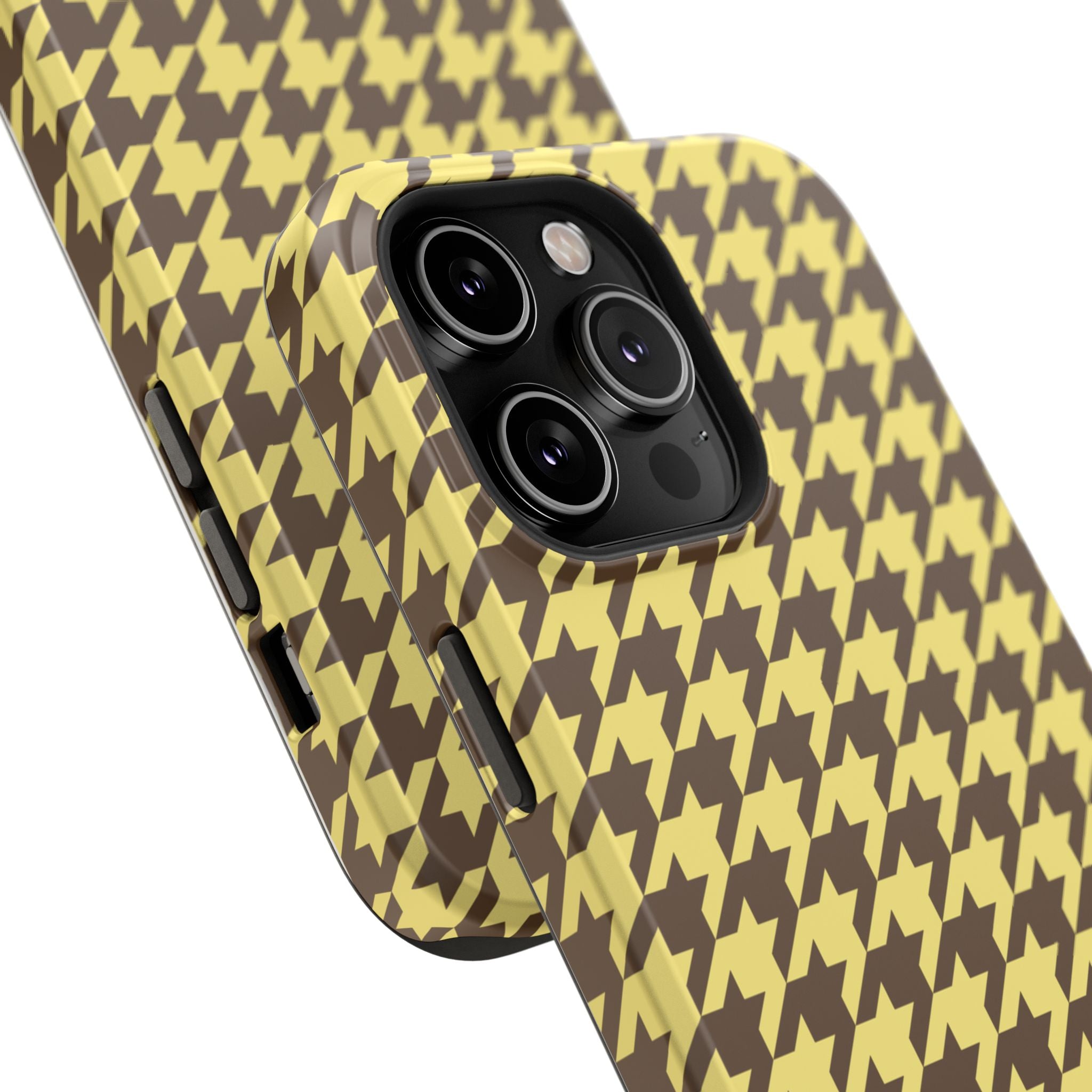 Banana Split Houndstooth Case