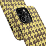Banana Split Houndstooth Case