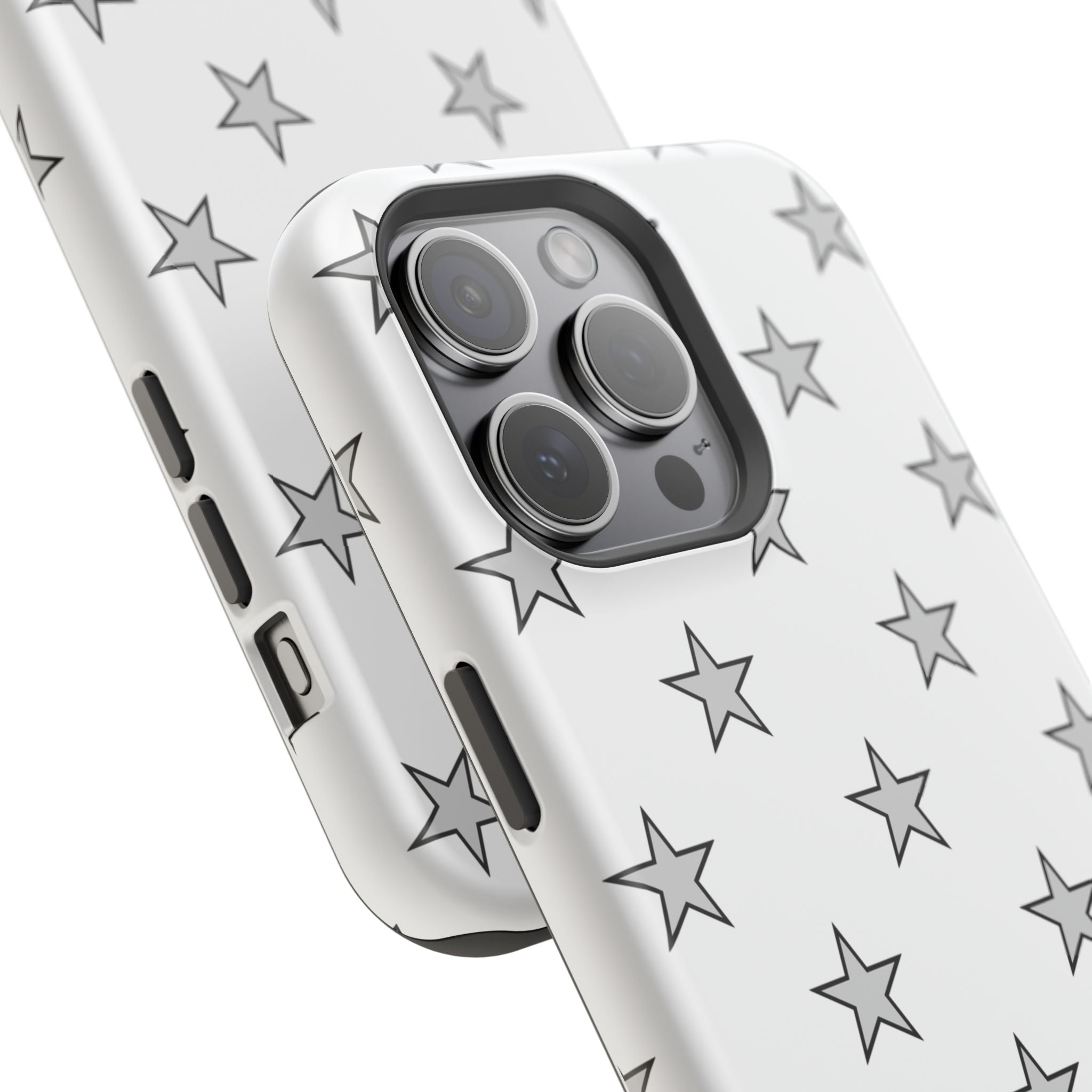 Grey and White Star Case