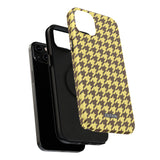 Banana Split Houndstooth Case