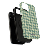 Key Lime Pie Houndstooth Case