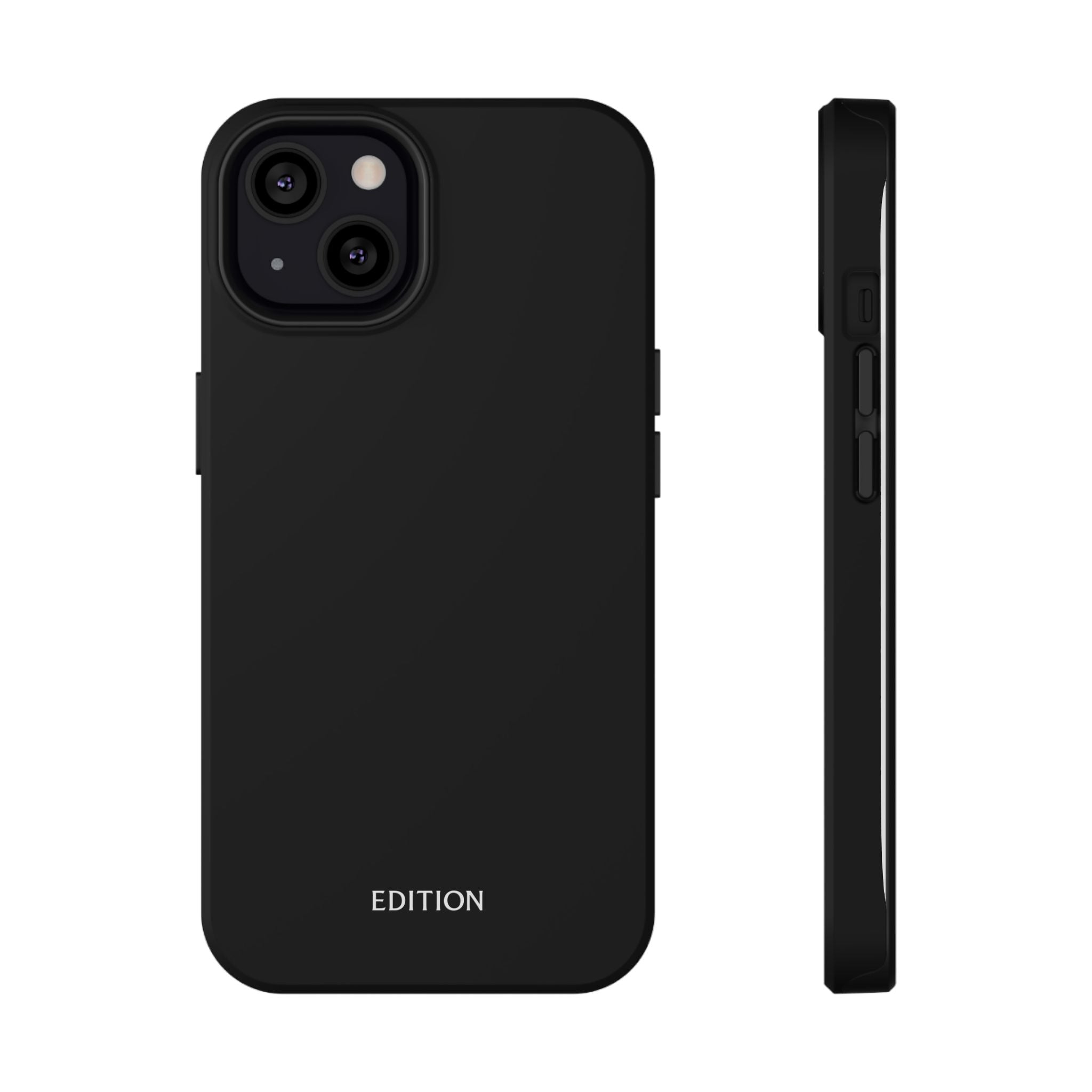 Plain Black Solid Case