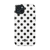 Black and White Polka Dot Case