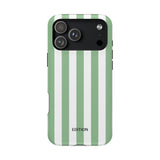 Green Beach Stripe Case