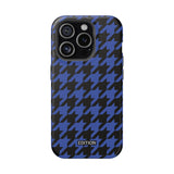 Blue Houndstooth Case