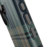 Green and Blue Plaid Case