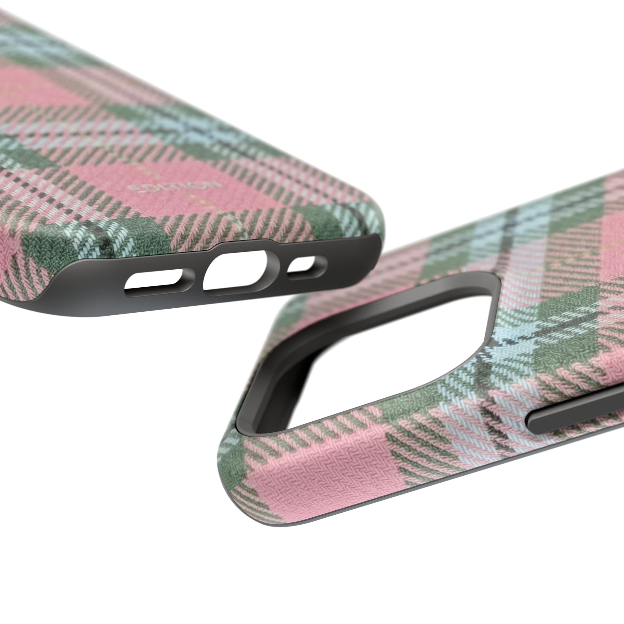 Baby Pink Plaid Case