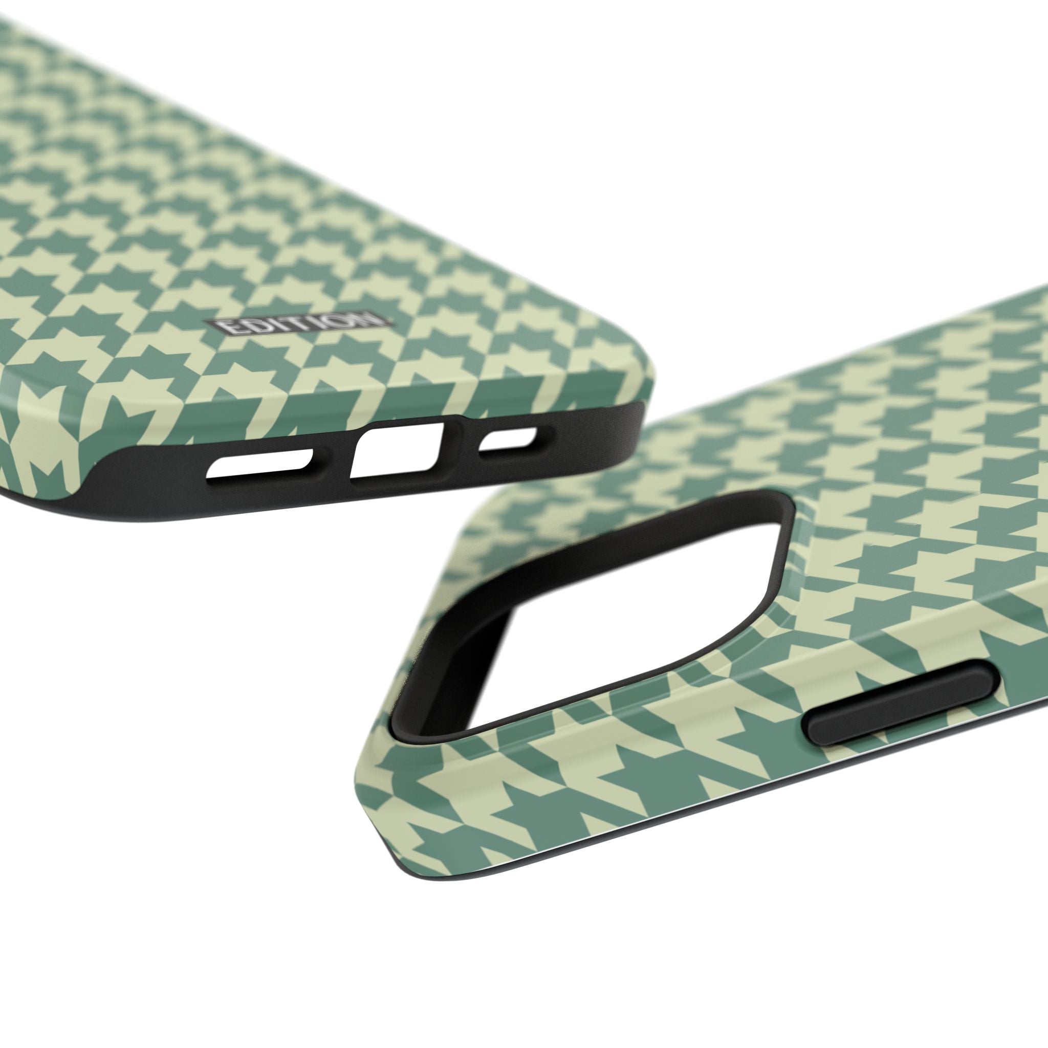 Key Lime Pie Houndstooth Case