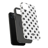Black and White Polka Dot Case